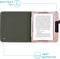 imoshion Ereader Cover / Hoesje Geschikt voor Kobo Libra H2O - imoshion Vegan Leather Bookcase - Rosé Goud