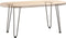vidaXL - Haarspeld - tafelpoten - 4 - st - 42 - cm - massief - staal - naturel
