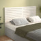 vidaXL - Hoofdbord - 141x4x100 - cm - massief - grenenhout - wit