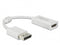 Delock 63936 - DisplayPort naar HDMI adapter - DP 1.4 / HDMI 2.0 4K 60Hz HDR - Wit