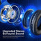KOTION EACH G2000 Gaming Headset - Ingebouwde microfoon en LED verlichting - Zwart/Blauw
