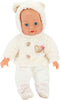 Baby Beau Babypop in Poppenzitje, 33cm