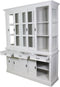 HSM Collection Buffetkast Provence - 180 cm - wit/grijs