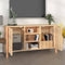 vidaXL - Dressoir - 107x38x60 - cm - bewerkt - hout