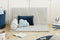 Nobodinoz Bebop matras Blue Thin Stripes/Natural - Speelkleed