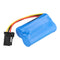 Battery pack with cable and plug suitable for emergency call system for Audi A4 2016, RS7 2020, Q8 2