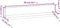 vidaXL - Wandkasten - 2 - st - 50x11x9 - cm - massief - grenenhout - grijs