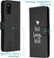iMoshion Hoesje Geschikt voor Samsung Galaxy A41 Hoesje Met Pasjeshouder - iMoshion Design Softcase Bookcase - Wit / Zwart / Live Laugh Love
