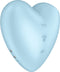 Satisfyer 'Cutie Heart', 8 cm, drukgolven en vibratie, speels design
