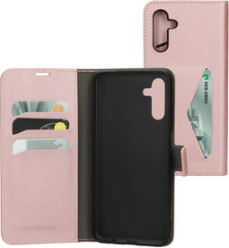 Mobiparts Classic Wallet Case - Samsung Galaxy A13 (2022) 5G - Ruimte voor pasjes - Roze