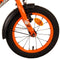 Volare Thombike - Kinderfiets - 14 inch - 2 Handremmen - Zwart Oranje