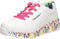 Skechers Uno Lite - Meisjes Sneakers - Multicolour - Wit (2024)