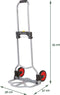 BRASQ Inklapbare steekwagen - Transportwagen - 60 KG Draagvermogen - Grijs