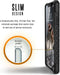 Apple iPhone XS MAX - UAG Hard Case - MIL-STD 810 getest - Zwart