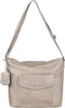 Burkely Just Jackie - Crossover Hobo - Verstelbare schouderriem - Light Grey