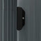 vidaXL - Tuinschuur - met - rek - 205x130x183 - cm - ijzer - grijs