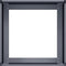 vidaXL - Plantenbak - 40x40x30 - cm - staal - antracietkleurig