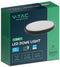 V-TAC VT-8624RD-S-B - LED Ronde Koepellamp - Samsung - 24W 2500 Lumen 3000K IP44 Zwart 295MM
