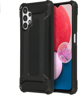 iMoshion Hoesje Geschikt voor Samsung Galaxy A13 (4G) Hoesje - iMoshion Rugged Xtreme Backcover - Zwart