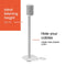 Vogel's SFS 4113 - Speakerstandaard - Akoestisch getest - Wit