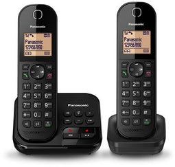 Panasonic KX-TGC422 - DECT-telefoon - 2 handsets met antwoordapparaat en handsfree - (2 stuks)