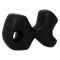Object Noggin Black / Ceramic