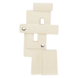 Object Vista White / Aluminium casted