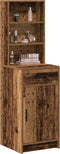 vidaXL - Hoge - kast - in - oud - hout - 40x41x135 - cm
