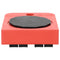 Meubelrollers 8 stuks met lifters 9,8x7,5x3 cm 150 kg rood