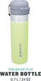 Stanley Quick Flip Waterfles 0,7L | Citron | Lekvrije Drinkfles | Roestvrijstalen Waterfles | Afsluitdeksel met Drukknop | BPA-Vrij | Compatibel met Bekerhouders | Vaatwasmachinebestendig
