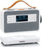 Lenco PDR-065WH - DAB+ Radio - Bluetooth speaker - Wit
