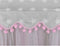Kruzzel Grote Kindertent Grijs/Roze met Sterrenmotief