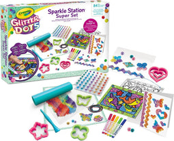Crayola - Glitter Dots - Hobbypakket - Glitter Dots Sparkle Station Super Set - Voor Kinderen