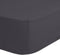 Jersey Hoeslaken - 90x220cm - 100% Jersey Katoen - Tot 25cm Matrasdikte - Antraciet Grijs