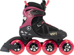 K2 VO2 S 90 PRO SHORT CUFF - Inline Skates - Stabiliteit Controle - Lila/Zwart - Schoenmaat 36