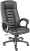 tectake® Bureaustoel - Luxe directiestoel - Ergonomisch - Zwart