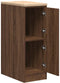 vidaXL - Garagekast - 30x51x85 - cm - massief - grenenhout - bruin - eikenkleurig
