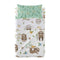 Happy Friday Sheet set 2 pieces Happy sloth 120x180 cm (Cot bed) Multicolor