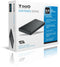 TooQ TQE-2527B - Externe behuizing - 2.5'' SATA - Zwart