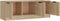 vidaXL - Tv-meubel - 102x35x36,5 - cm - bewerkt - hout - sonoma - eikenkleurig