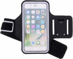 Zwart Sportarmband Iphone 8 Plus / 7 Plus - Zwart / Black