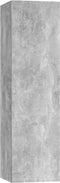 vidaXL - Tv-meubels - 2 - st - 30,5x30x110 - cm - bewerkt - hout - betongrijs