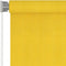 vidaXL - Rolgordijn - voor - buiten - 100x140 - cm - HDPE - geel