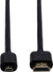 Obsbot 230373 HDMI-kabel HDMI Aansluitkabel HDMI-micro-D-stekker, HDMI-A-stekker 1.50 m Zwart 4K UHD