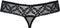 Obsessive 837-THC-1 Thong - Erotisch Onderbreok - Maat L/XL - Zwart