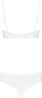 Obsessive - Alabastra Halve Beugel BH Kruisloze String S/M