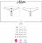 Obsessive - Alabastra Kruisloze String Wit S/M