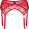 Obsessive - Aliosa Jarretellegordel - 2XL/3XL - Rood
