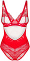 Obsessive - Aliosa Teddy Body - 2XL/3XL - Rood