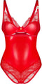 Obsessive - Aliosa Teddy Body - L/XL - Rood